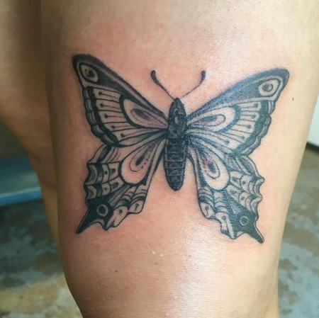 Tattoos - Bryan Van Sant Butterfly - 143833
